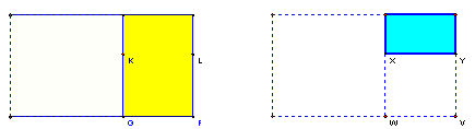 Golden rectangle diagrams