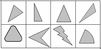 Selection of triangles in boxes